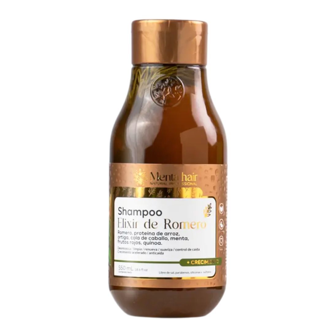 Shampoo Elixir de Romero 500ml Menta Hair Shampoo Elixir de Romero 500ml Menta Hair