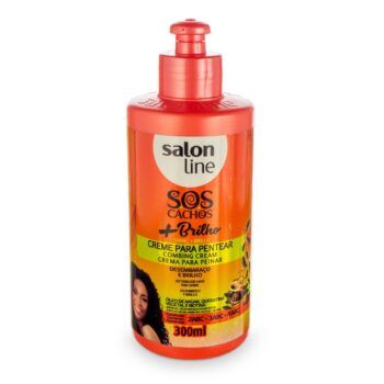 Crema de Peinar Con Brillo SOS Cachos Salón line