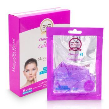 Mascarilla Cristal Omega y Colageno Caja x 6 Nevada