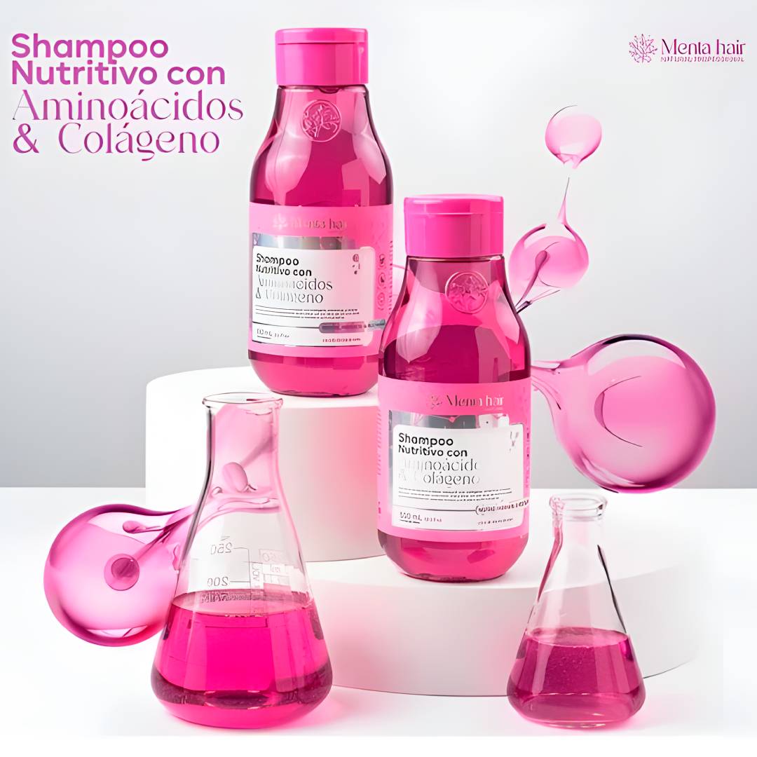 Menta Hair shampoo Aminoácidos y Colágeno-2 Menta Hair shampoo Aminoácidos y Colágeno-2