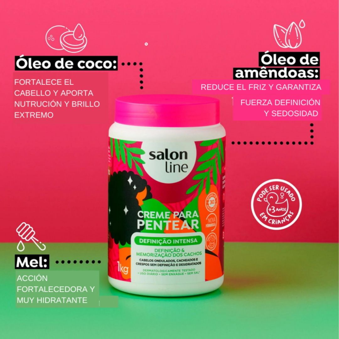 Salón line Crema de peinar Definición Intensa-2 Salón line Crema de peinar Definición Intensa-2