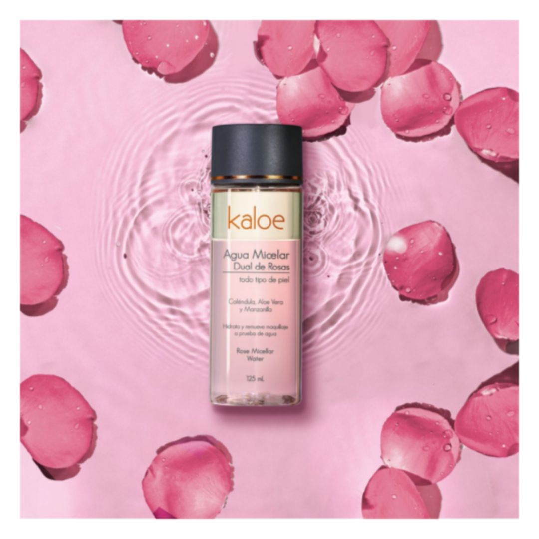 AGUA MICELAR KALOE DUAL DE ROSAS X 125 AGUA MICELAR KALOE DUAL DE ROSAS X 125