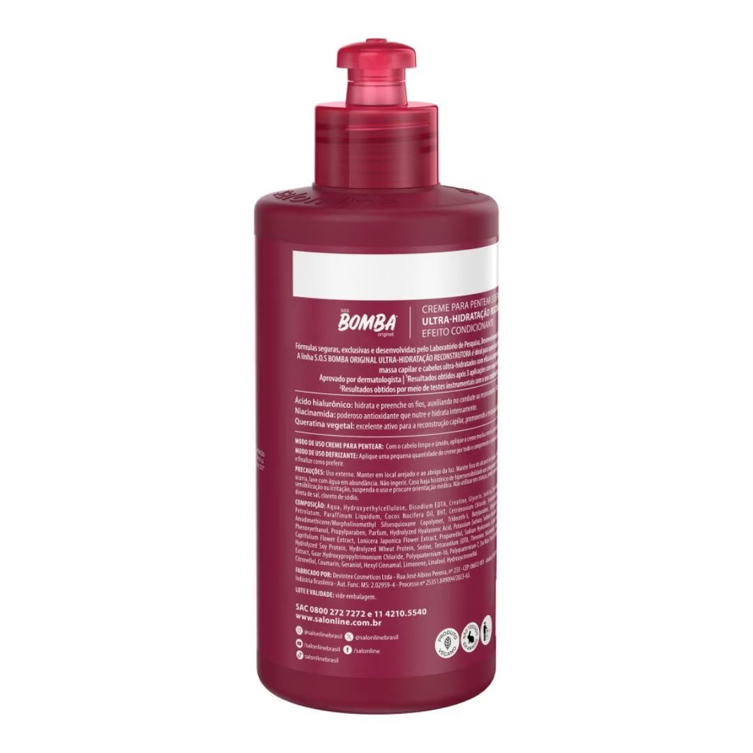 CREMA BOMBA SALON LINE RECONSTRUCCION 300 ML 32422 CREMA BOMBA SALON LINE RECONSTRUCCION 300 ML 32422