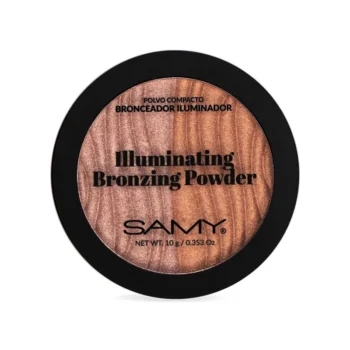 POLVO COMPACTO BRONCEADOR ILUMINADOR X 10G BROZE SAMY