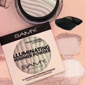 POLVO COMPACTO ILUMINADOR DIAMOND GLOW SAMY