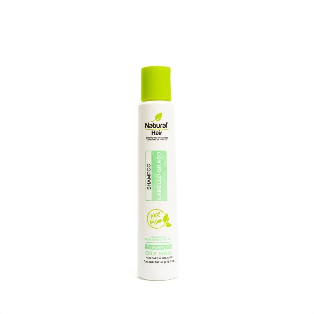 NATURAL HAIR SHAMPOO CABELLO GRASO X 200 NATURAL HAIR SHAMPOO CABELLO GRASO X 200