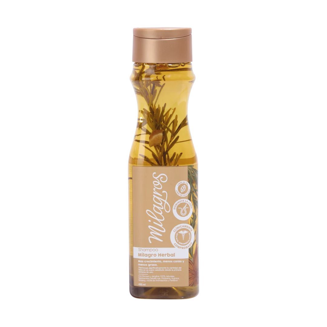 Milagro Herbal, shampoo con romero Milagro Herbal, shampoo con romero
