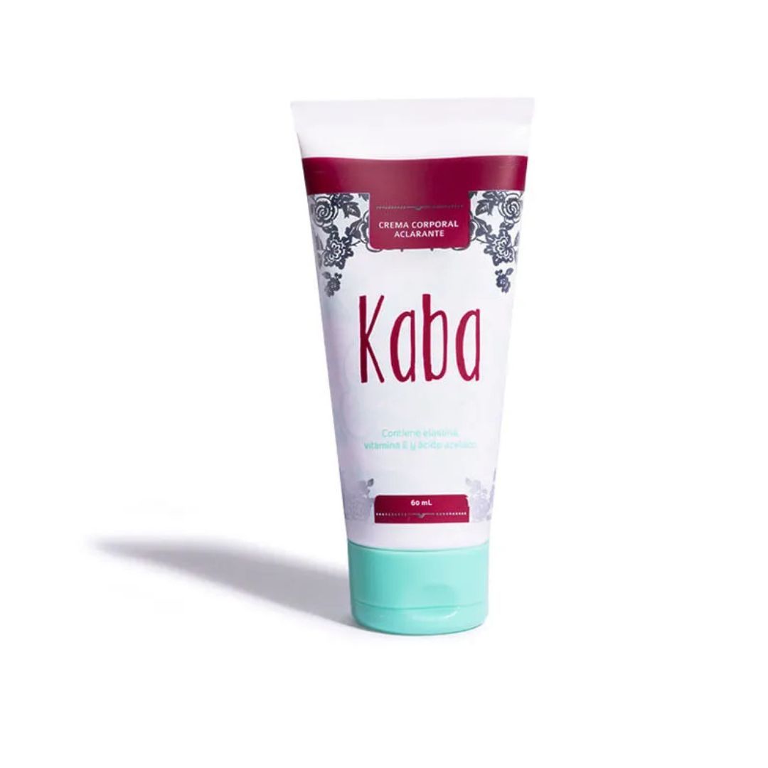 KABA CREMA CORPORAL ACLARANTE X 60GR KABA CREMA CORPORAL ACLARANTE X 60GR