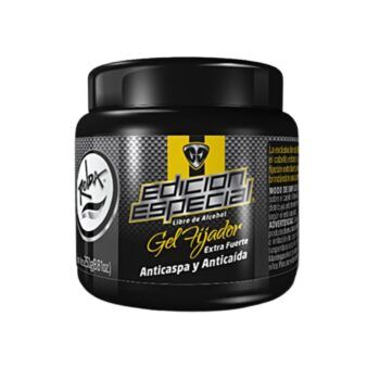 Gel Fijador Edición Especial Anticaspa Plata Rolda