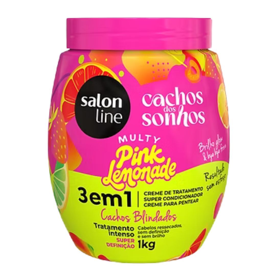 Crema Para Peinar Pink Lemonade 1Kg Salon Line Crema Para Peinar Pink Lemonade 1Kg Salon Line