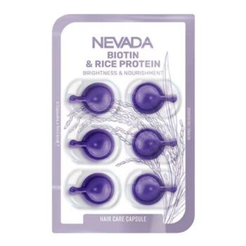 Cápsulas Capilares Biotina y Proteína de Arroz x 6 Nevada