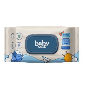 Toallitas Húmedas Baby Soul Vitamina E y Aloe Vera Amalfi