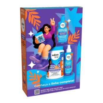 Kit Definición Natural Shampoo + Acondicionador 2 Piezas Salon Line