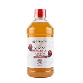 Vinagre de Manzana con Cúrcuma y Jengibre X 500 ml 7 Plantas